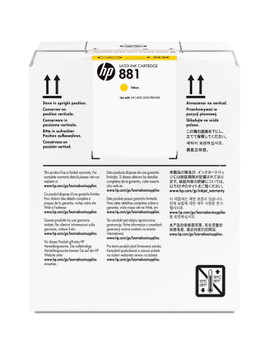 HP CR333A 881 5-Liter Yellow Latex Ink CR333A