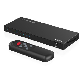 MicroConnect MC-HDMISWITCH0501-4K 4K@60Hz HDMI Switch 5x1. HDCP MC-HDMISWITCH0501-4K