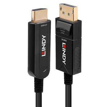 Lindy 38490 10m Fibre Optic Hybrid 38490
