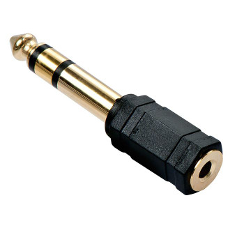 Lindy 35620 Adapter Stereo 3.5mm f/6.3mm m 35620
