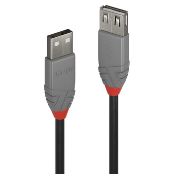 Lindy 36702 1m USB 2.0 Type A Extension 36702