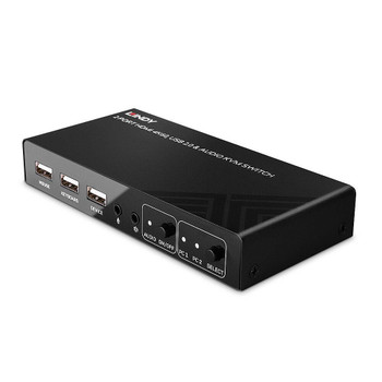 Lindy 32809 2 Port HDMI 4K60. USB 2.0 & 32809