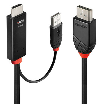 Lindy 41500 3m HDMI to DisplayPort Cable 41500