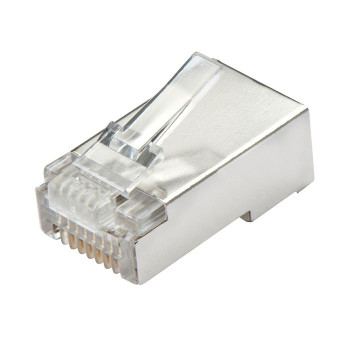 Lindy 62406 RJ-45 Connector STP Cat.5e 10x 62406
