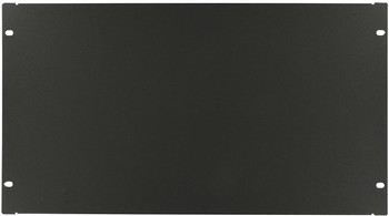 Lanview RAB125BL 6U 19" SCREW TYPE BLANK PANEL RAB125BL