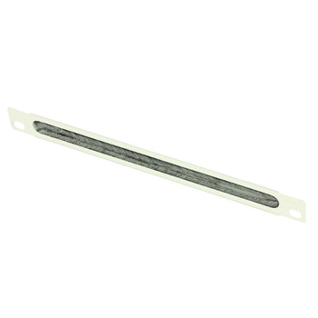 Lanview RA10115WH 1/2U 10" SIMPLE TYPE. BRUSHED RA10115WH