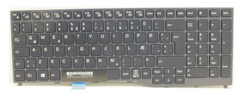 Fujitsu S26391-F2251-L246 KEYBOARD BLACK W/ TS S26391-F2251-L246