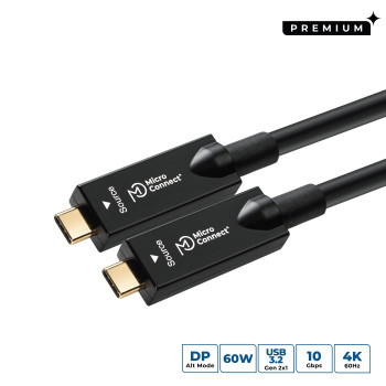 MicroConnect USB3.2CC15OP Premium USB-C Hybrid Cable 15m USB3.2CC15OP