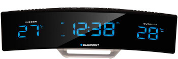 Blaupunkt CR12BK Radio Clock Digital Black. CR12BK