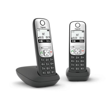 Gigaset L36852-H2810-B101 A690 Duo Analog Telephone L36852-H2810-B101