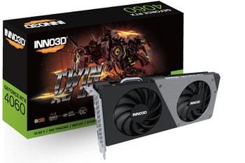 Inno3D N40602-08D6X-173051N Graphics Card Nvidia Geforce N40602-08D6X-173051N