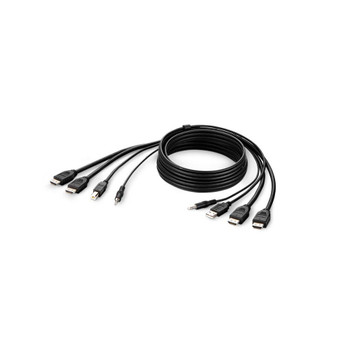 Belkin F1DN2CCBL-HH10T Kvm Cable Black 3 M F1DN2CCBL-HH10T