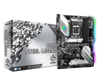 Asrock 90-MXBC10-A0UAYZ Z490 Steel Legend Intel Z490 90-MXBC10-A0UAYZ