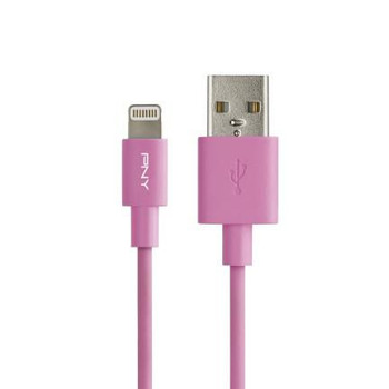 PNY C-UA-LN-P01-04 Pink Lightning Charge & Sync C-UA-LN-P01-04