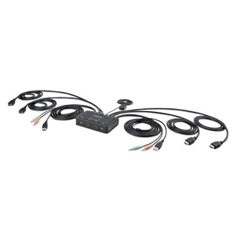 StarTech.com C2-DH46-UA2-CBL-KVM 2-Port Dual-Monitor Hdmi C2-DH46-UA2-CBL-KVM