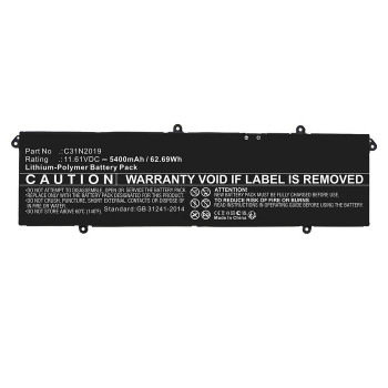 CoreParts MBXAS-BA0335 Battery for Asus Notebook. MBXAS-BA0335