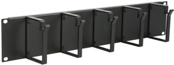 Lanview RAO105BL 2U 19" CABLE ORGANIZER PANEL. RAO105BL