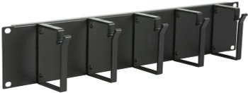 Lanview RAO105BL 2U 19" CABLE ORGANIZER PANEL. RAO105BL