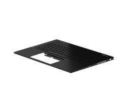 HP N43757-BG1 TOP COVER W KB CCW 4ZONE SWISS N43757-BG1