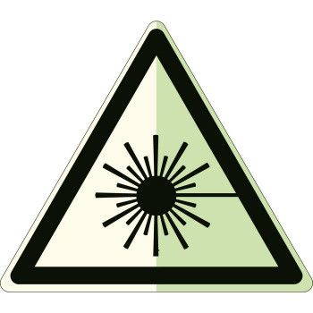 Brady W/W004/NT-PP-PHOLUMC-TRI 150/1-B ISO Safety Sign - Warning W/W004/NT-PP-PHOLUMC-TRI 150/1-B