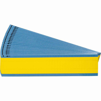 Brady WM-COL-YL-PK Wire Marker Cards - Solid WM-COL-YL-PK