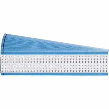 Brady WM-3-PK Wire Marker Cards - Solid WM-3-PK