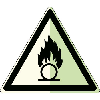 Brady W/W028/NT-PP-PHOLUMB-TRI 150/1-B Glow-in-the-dark safety sign W/W028/NT-PP-PHOLUMB-TRI 150/1-B