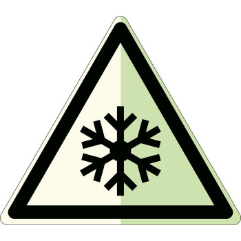 Brady W/W010/NT-SA-PHOLUMC-TRI 150/1-B Glow-in-the-dark safety sign W/W010/NT-SA-PHOLUMC-TRI 150/1-B