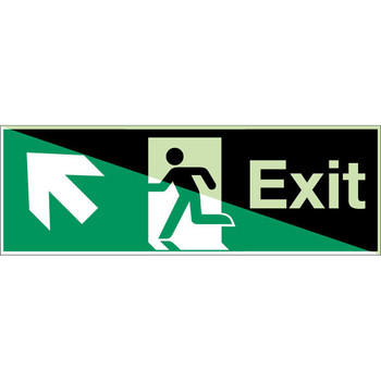Brady E/A315/E001/EN1-PP-PHOLUMB-300X150/1-B Glow-in-the-dark safety sign E/A315/E001/EN1-PP-PHOLUMB-300X150/1-B