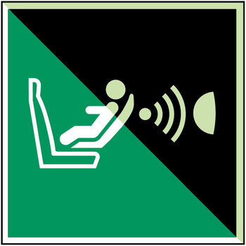 Brady E/E014/NT-SA-PHOLUMC-200X200/1-B Glow-in-the-dark safety sign E/E014/NT-SA-PHOLUMC-200X200/1-B