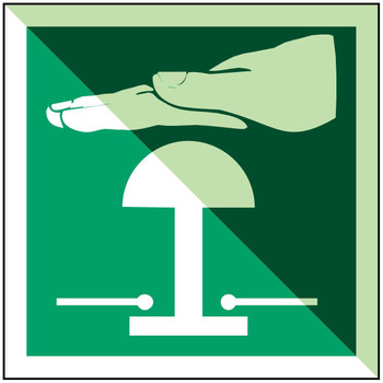 Brady E/IMO328-PP-PHOLUMB-150X150/1-B Emergency stop button - IMO E/IMO328-PP-PHOLUMB-150X150/1-B