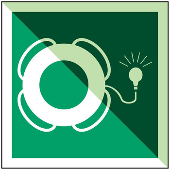 Brady E/IMO309-SA-PHOLUMB-150X150/1-B Lifebuoy with light - IMO E/IMO309-SA-PHOLUMB-150X150/1-B