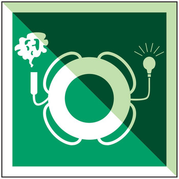 Brady E/IMO310-SA-PHOLUMB-150X150/1-B Lifebuoy with light and smoke E/IMO310-SA-PHOLUMB-150X150/1-B