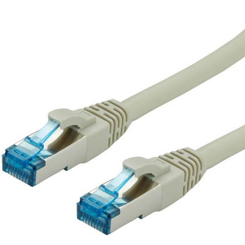 Value 21.99.0865 S/Ftp Patch Cord Cat.6A. Grey 21.99.0865