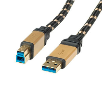 Roline 11.02.8902 Gold Usb 3.0 Cable. Type A M 11.02.8902
