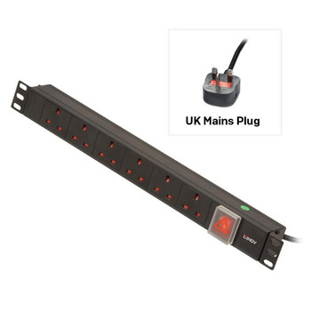 Lindy 73560 1U 6 Way  Sockets. 73560