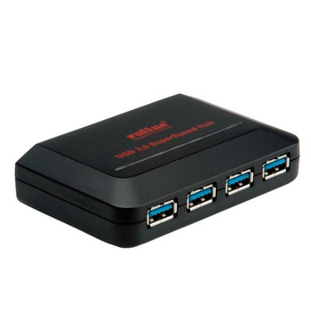 Roline 14.02.5015 Usb 3.0 Hub. 4 Ports. With 14.02.5015