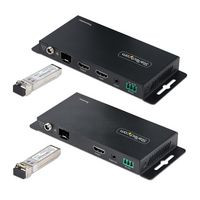 StarTech.com ST121HD20FXA2 4K Hdmi Over Fiber Extender ST121HD20FXA2