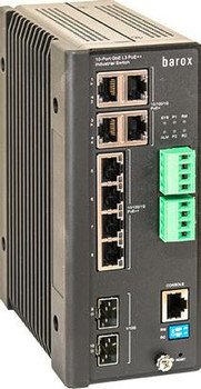 Barox RY-LPITE-442XGME Switch DIN-rail. 1G. Mmt.. RY-LPITE-442XGME