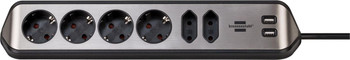 Brennenstuhl 1153590610 Power Extension 2 M 6 Ac 1153590610