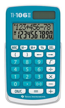 Texas Instruments TI 106 II Ti-106 Ii Calculator Pocket TI 106 II