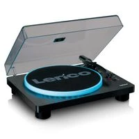 Lenco LS-50LEDBK Audio Turntable Belt-Drive LS-50LEDBK