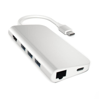 Satechi ST-TCMAS TYPE-C silver Multi-Port w/ 4K ST-TCMAS