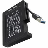 Apricorn ASSD-3PL256-4TBF Aegis Padlock 4000 Gb Black ASSD-3PL256-4TBF