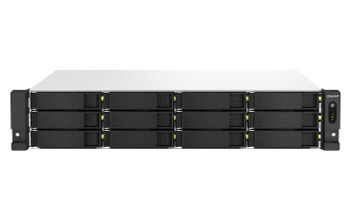 QNAP TS-1264U-RP-8G 2U 12-Bay rackmount NAS. TS-1264U-RP-8G