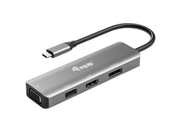 Equip 133485 Usb-C To Hdmi/Displayport/Vga 133485