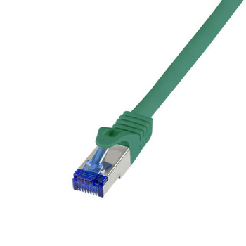LogiLink C6A045S Networking Cable Green 1.5 M C6A045S