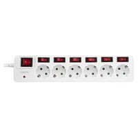 LogiLink LPS250 Power Extension 1.5 M 6 Ac LPS250