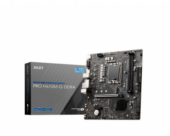MSI 7D46-009R Pro H610M-G Ddr4 Motherboard 7D46-009R