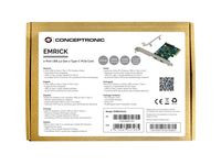 Conceptronic EMRICK07G Emrick 2-Port Usb 3.2 Gen 2 EMRICK07G